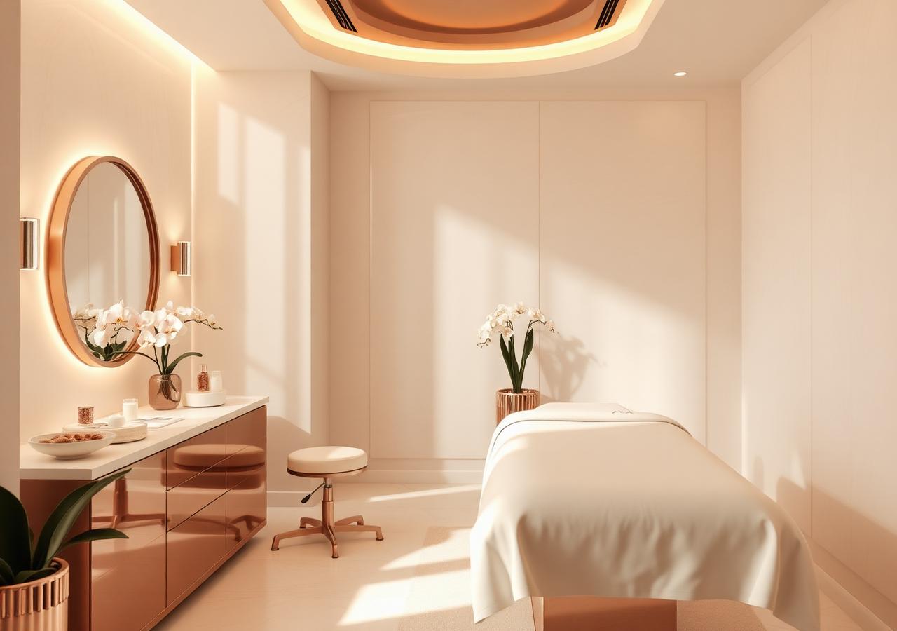 Prévia da landing page para Clínica de Estética