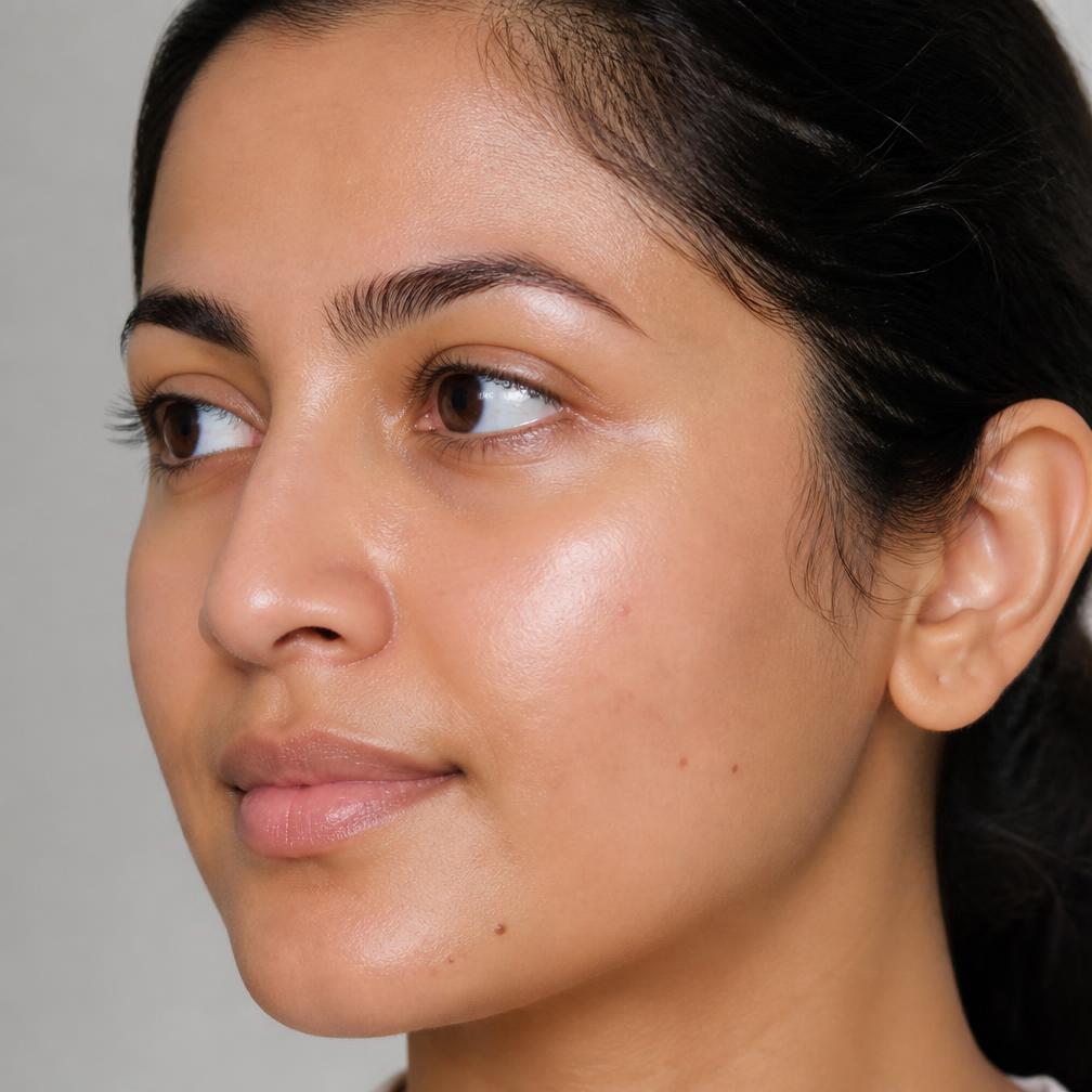 Resultado de protocolo de skin care e bioestimulação — Depois