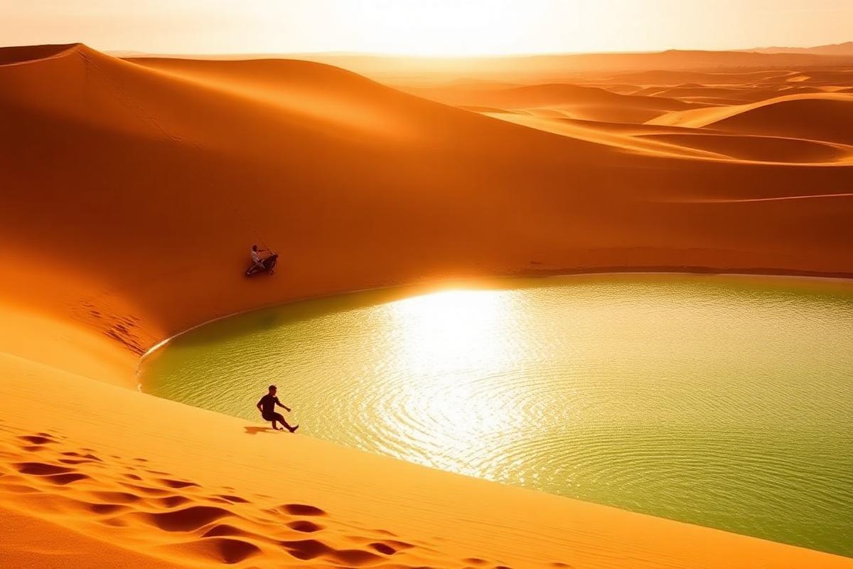 Momentos das viagens nos Lençóis Maranhenses