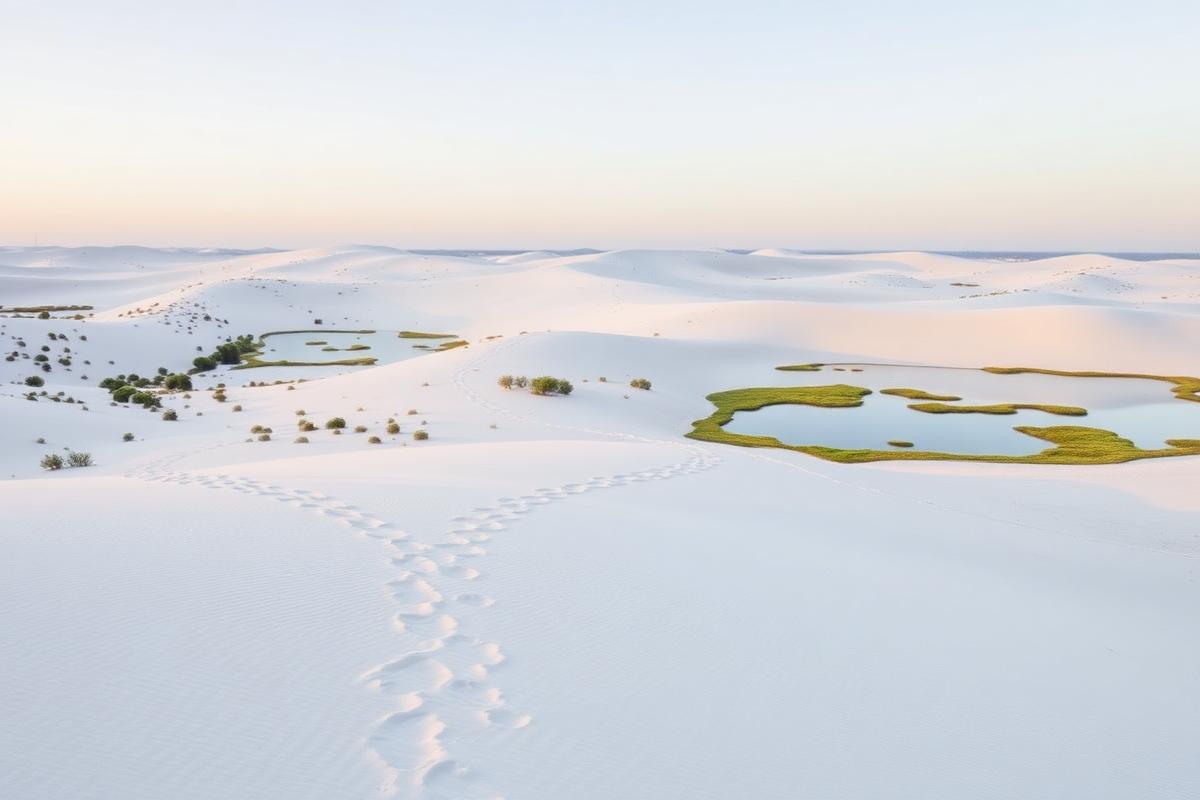 Momentos das viagens nos Lençóis Maranhenses